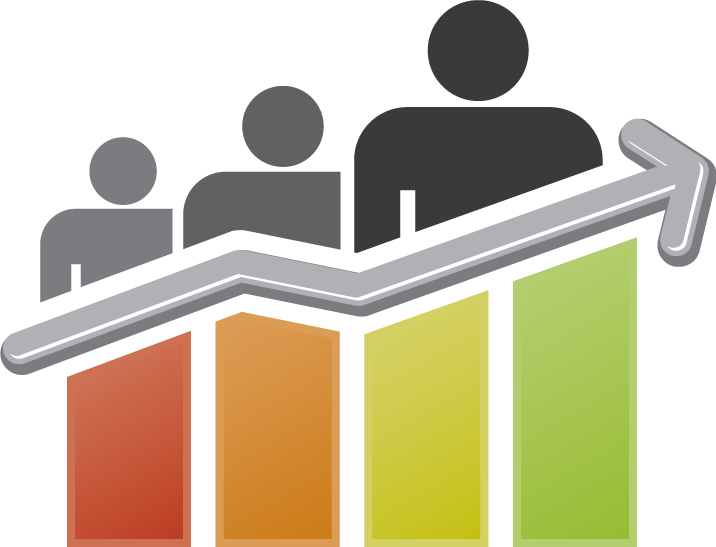 seo development and optimized content creation graph